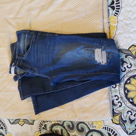 Kancan distressed skinny jeans size 7/27 - Picture 1 of 4
